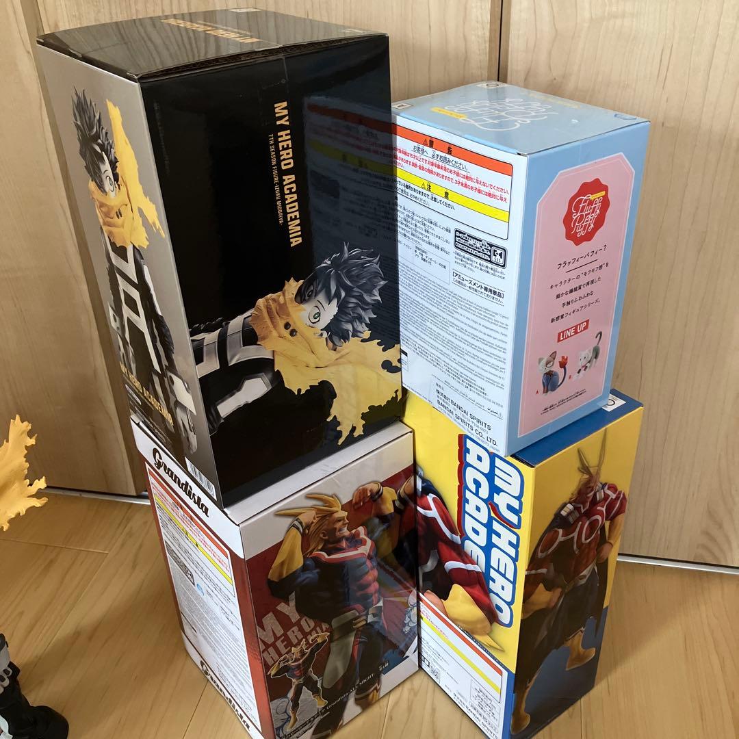 ヒロアカ　フィギュア　オールマイト　緑谷出久　トガヒミコ　一番くじ　まとめ売り