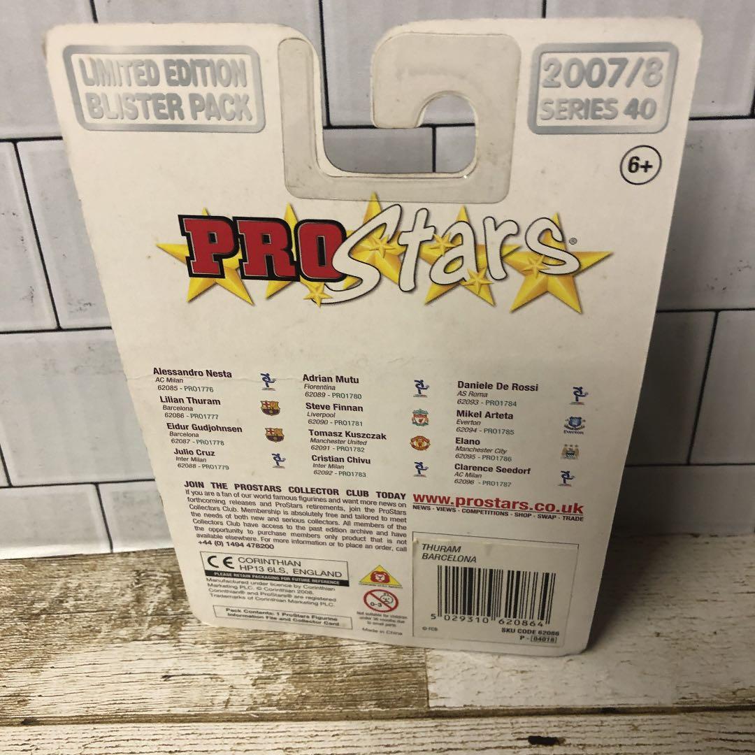 252★サッカー★lilian thuram★prostars★フィギュア