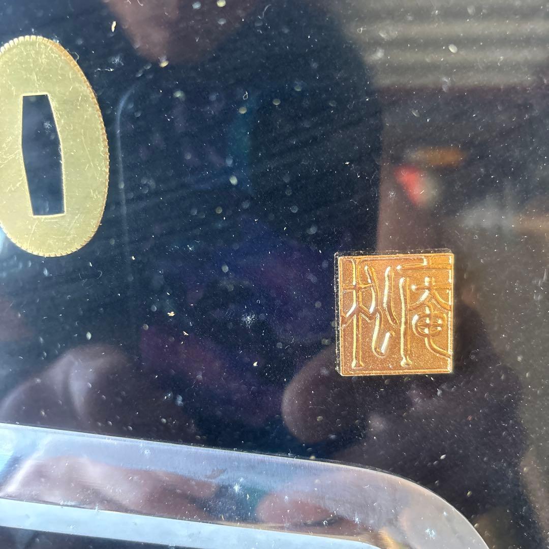 徳川・豊臣・織田　武家三大家紋　模造刀 レプリカ 額入り