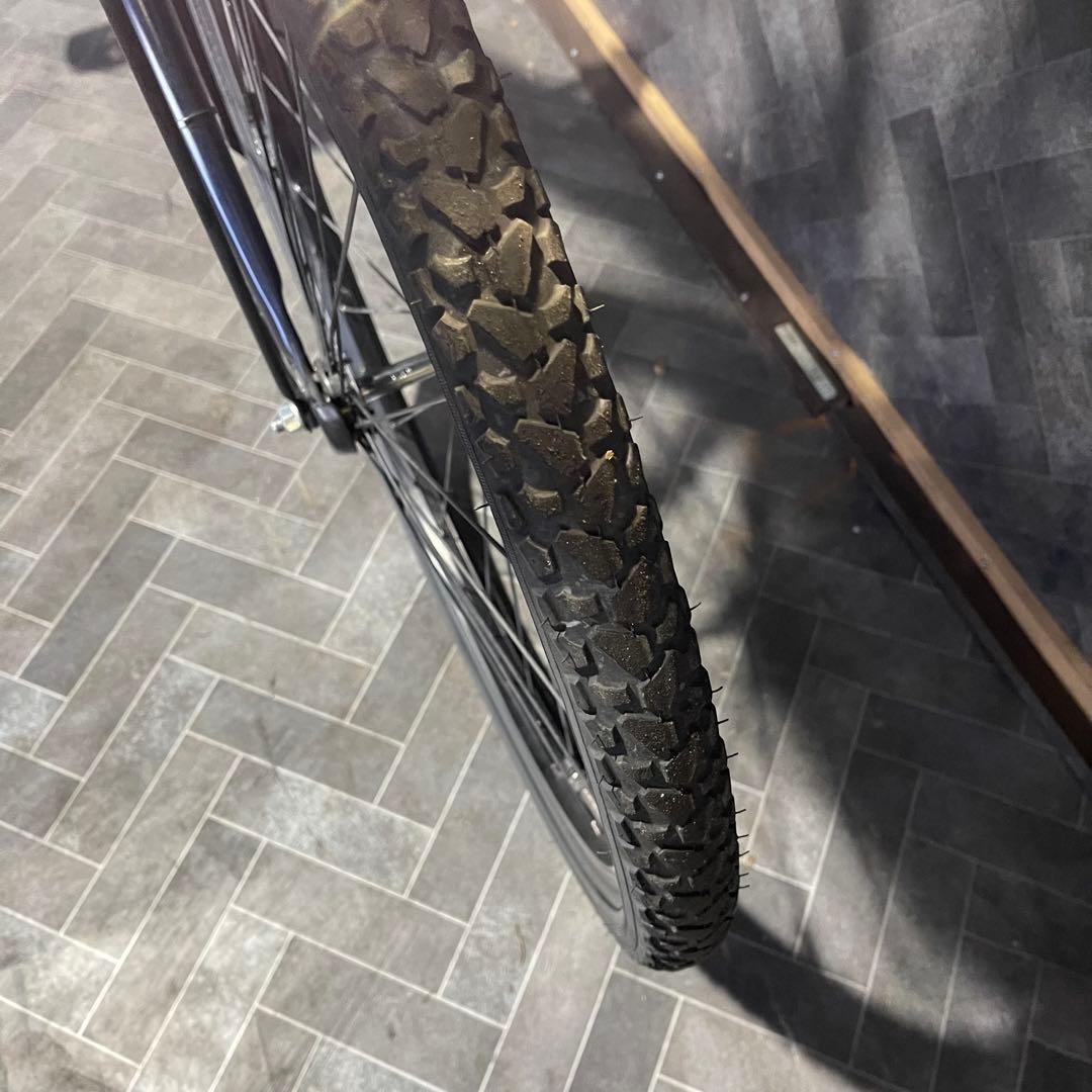 電動アシスト自転車 ネイビー シティタイプ