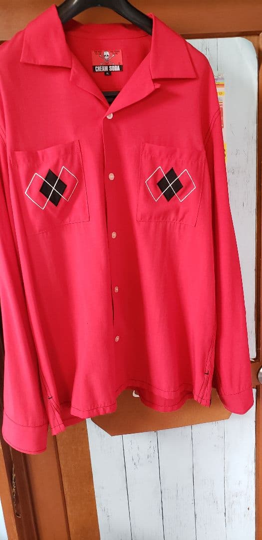 クリームソーダオープンシャツ