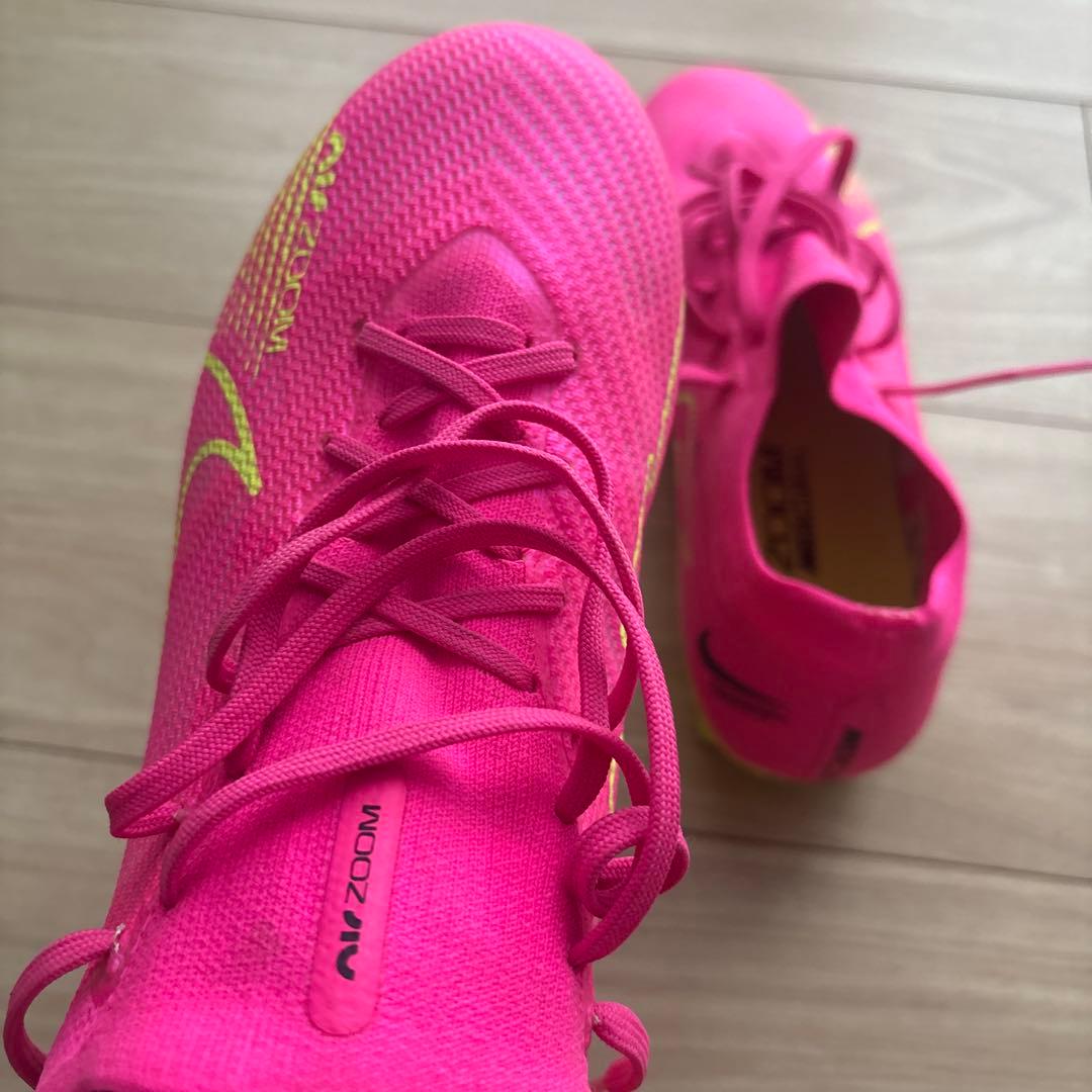 美品　Nike Zoom サッカーシューズ ピンク 24CM　マーキュリアル