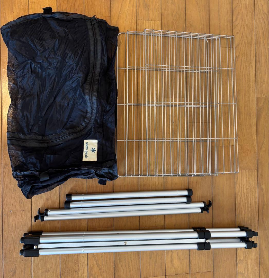  peak システムラック 廃盤品 ネットラックスタンド メッシュ