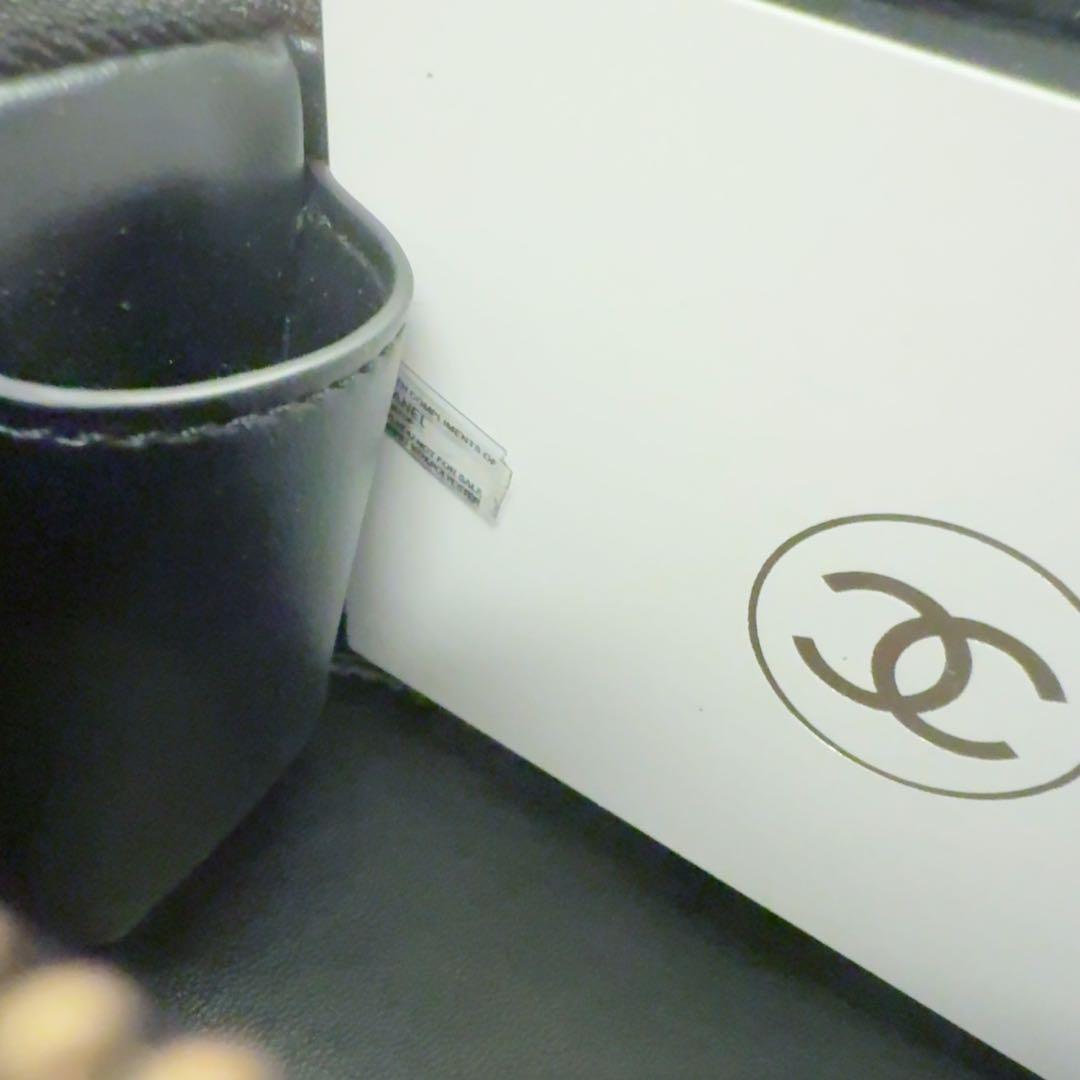 CHANEL ロゴハンドル ショルダーバッグ ノベルティ バニティ