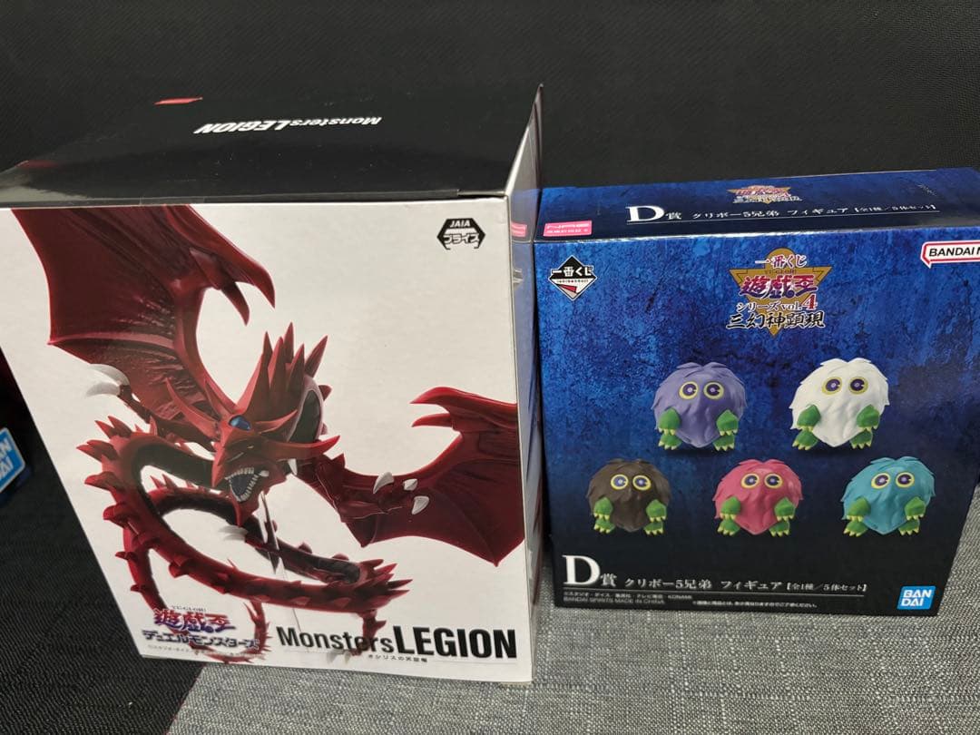 ドラ太さん専用 遊戯王　一番くじ　Ａ賞B賞C賞　三幻神顕現　フィギュアセット