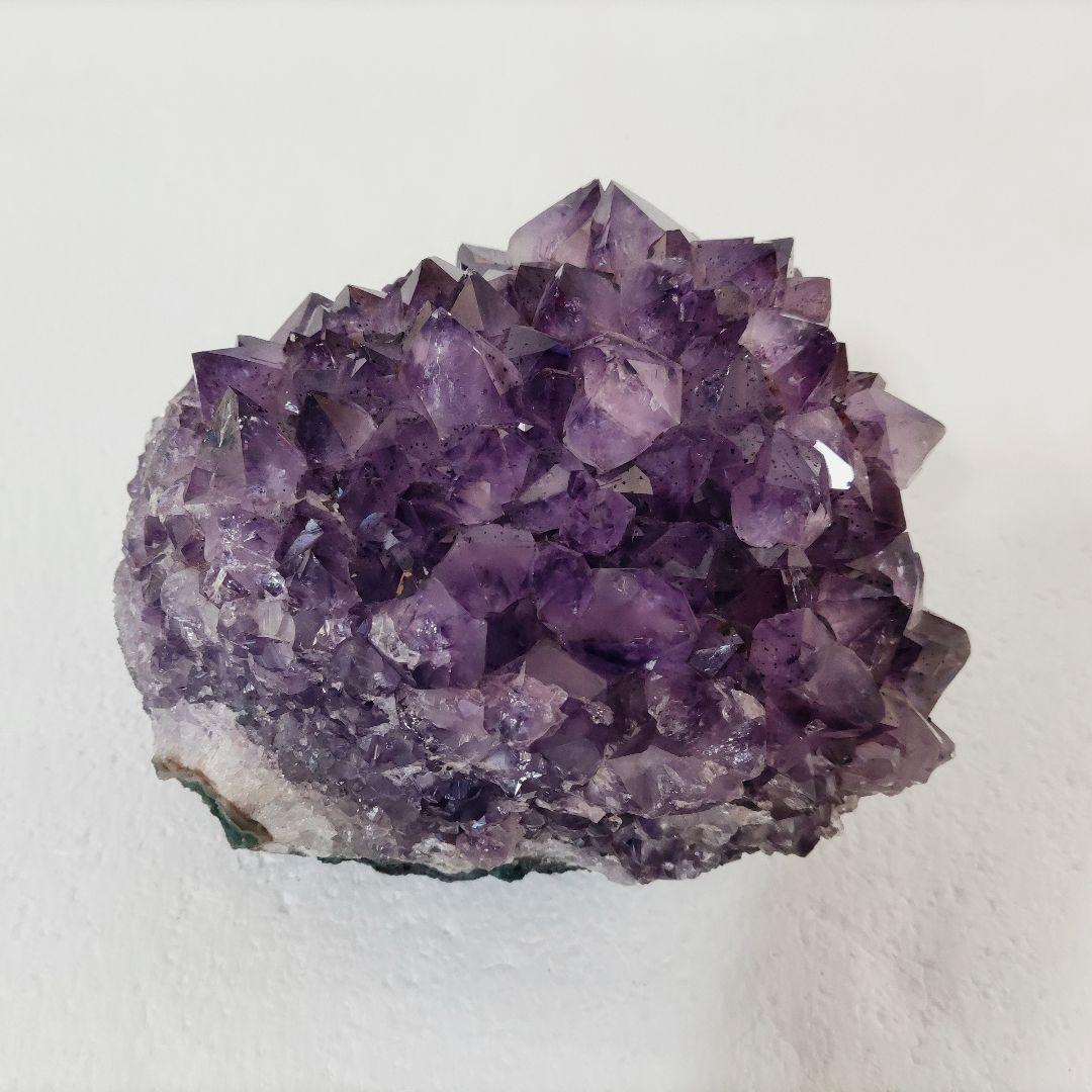 パワーストーン　天然石　アメジスト　クラスター　4.4kg　No.948