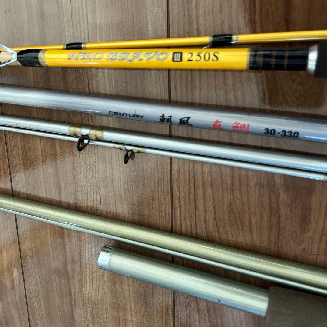 daiwa 真鯛釣り　ロッド　3本まとめ売り　船釣り