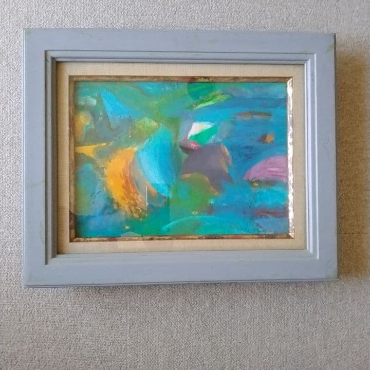 日本人洋画家の油絵