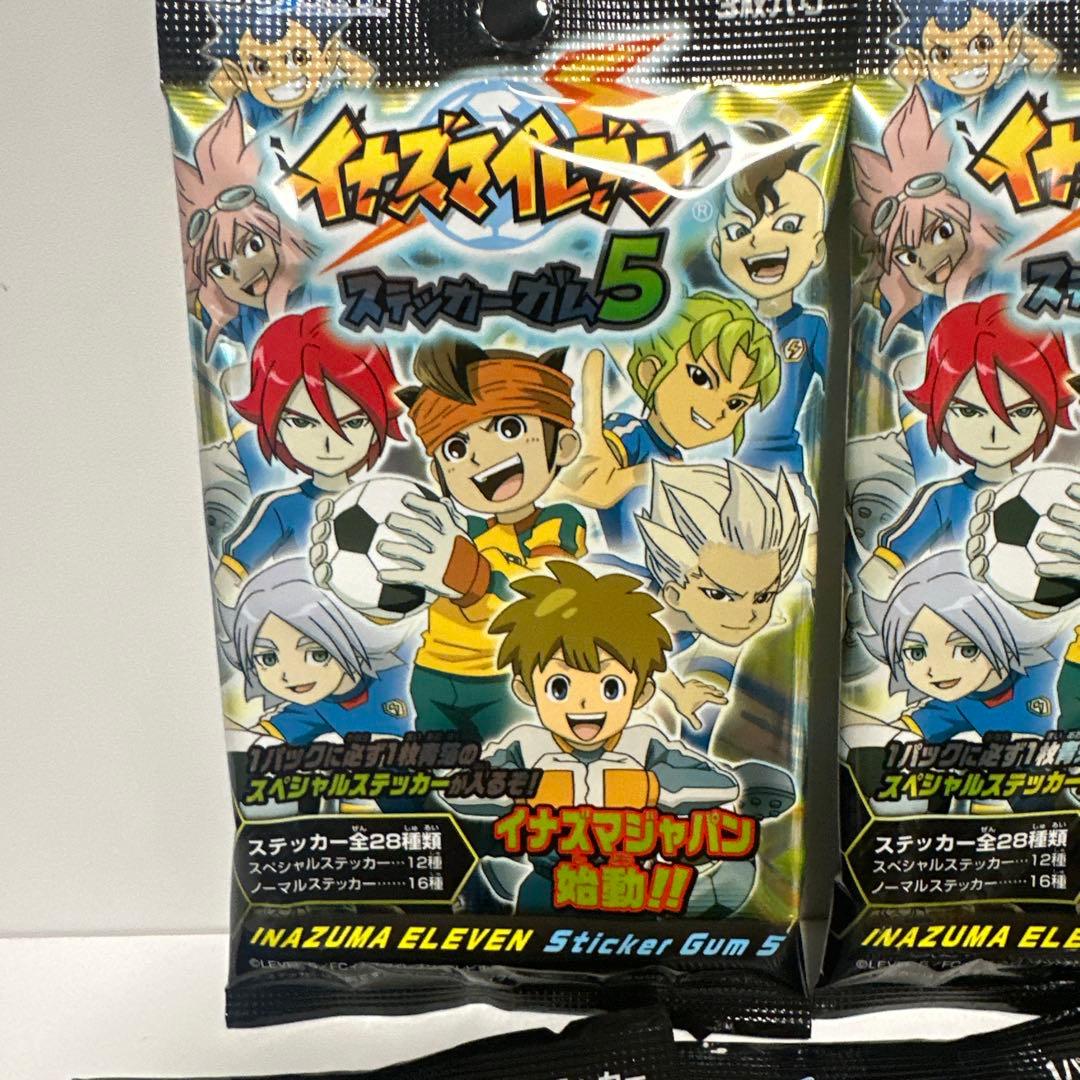 イナズマイレブン ステッカーガム5 10パック