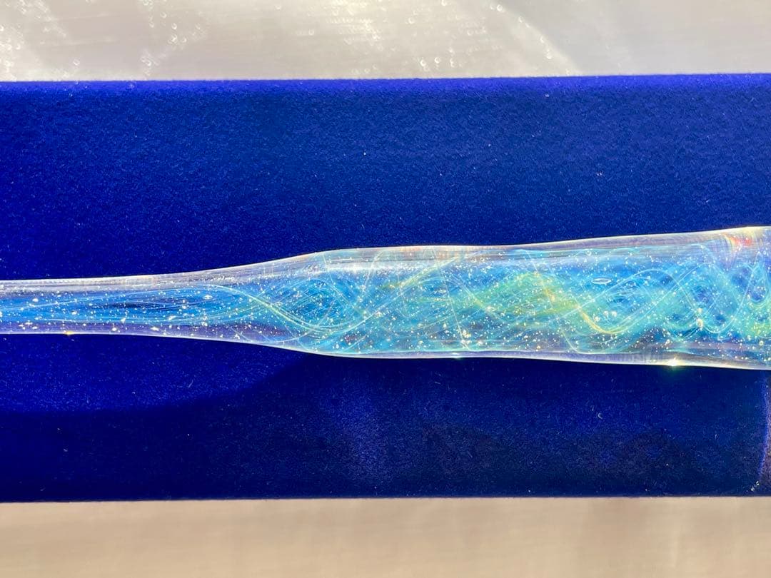 きゃろくろガラス工房・星空ガラスペン