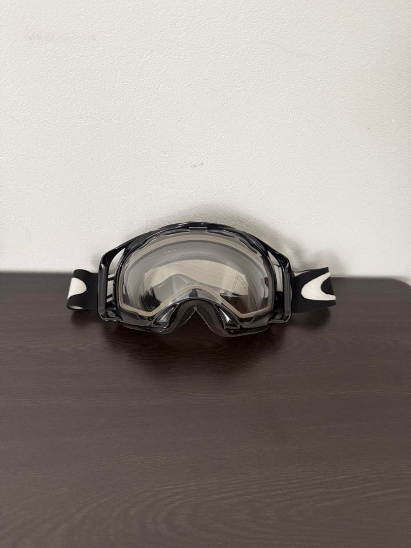 オークリー ゴーグル 黒 ミラー レンズ 交換用付き