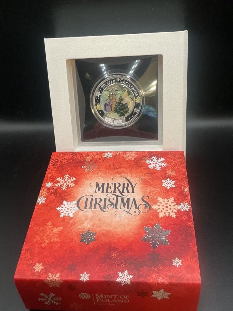 MERRY CHRISTMAS 2022 1/2ozプルーフ銀貨（ニウエ）