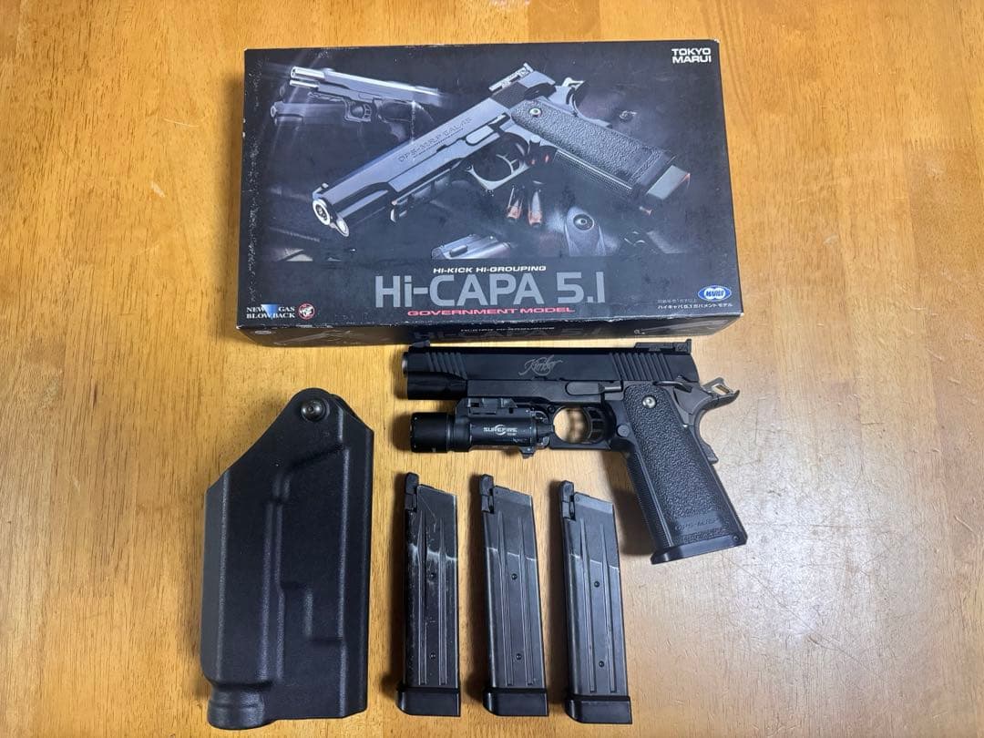 東京マルイ Hi-Capa 5.1 樹脂製　キンバースライド