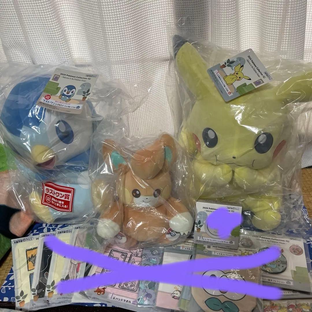 2024ポケモンコレクションくじ　ラストワン A賞C賞他セット