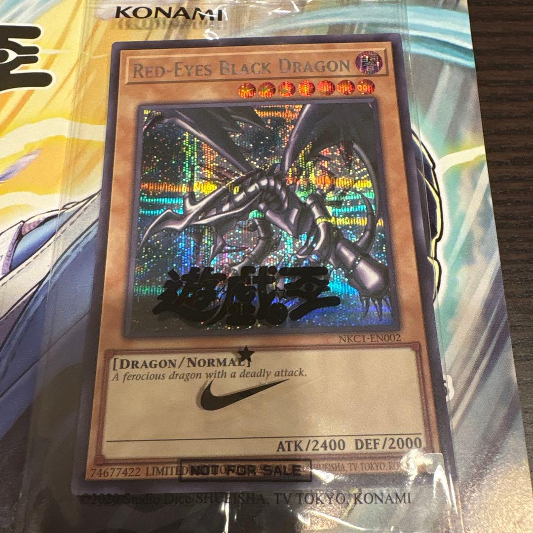 レッドアイズ・ブラックドラゴン 限定版 Nike ナイキ ワッペン 水 ジャンプ