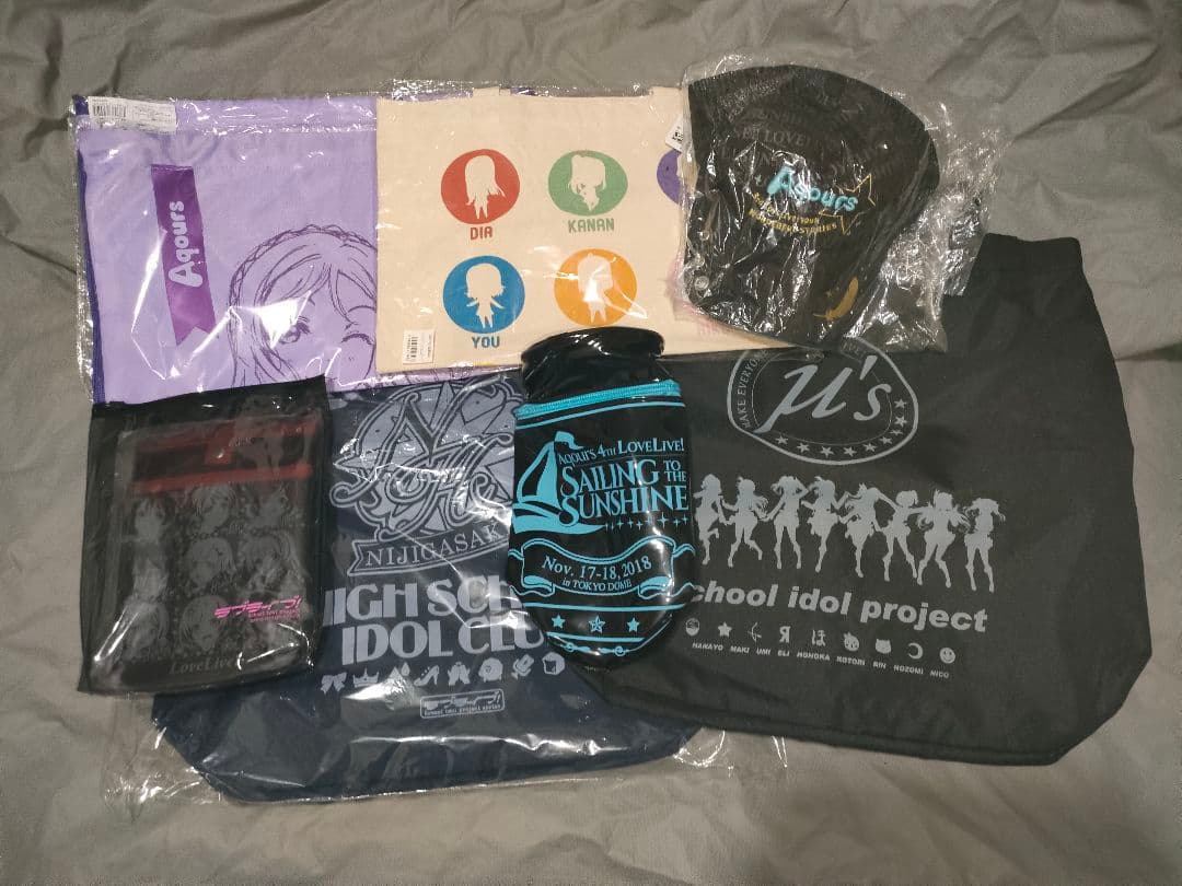ラブライブ! 虹ヶ咲学園スクールアイドル同好会 バックパック …他 全7点セット