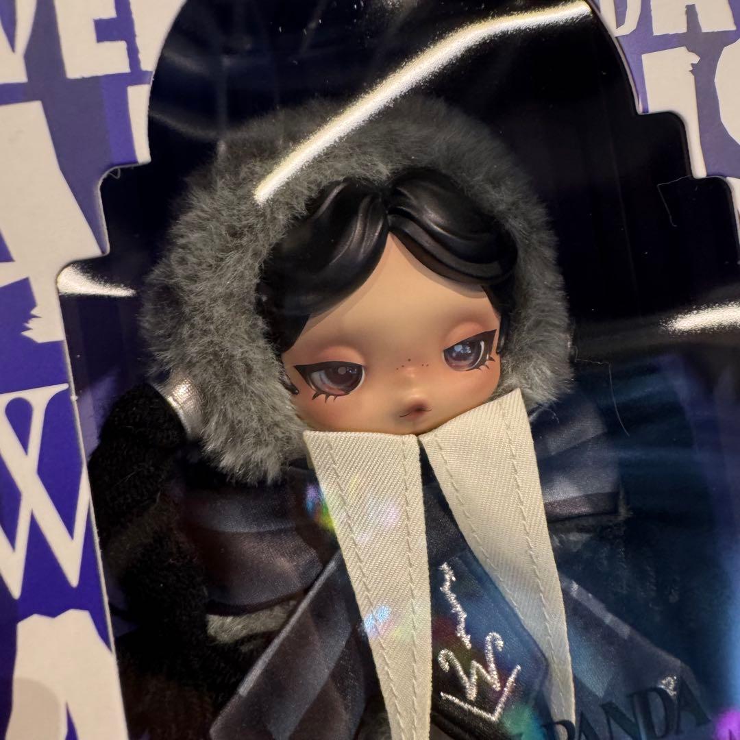 SKULLPANDA x Wednesday ぬいぐるみ ウェンズデー