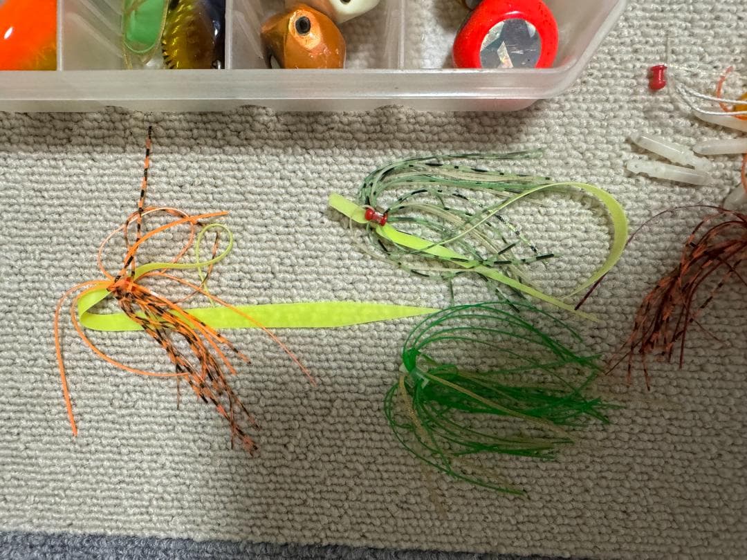 タイラバ27個セット ケース・ネクタイ6本 フック10セット