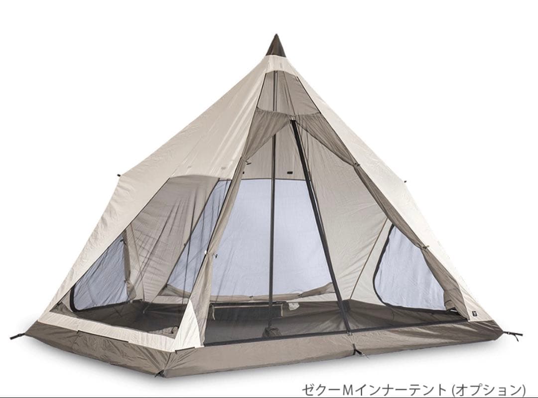 ゼクーM DODフタマタノキワミ &（未使用）インナーテント＆設営ガイド付き