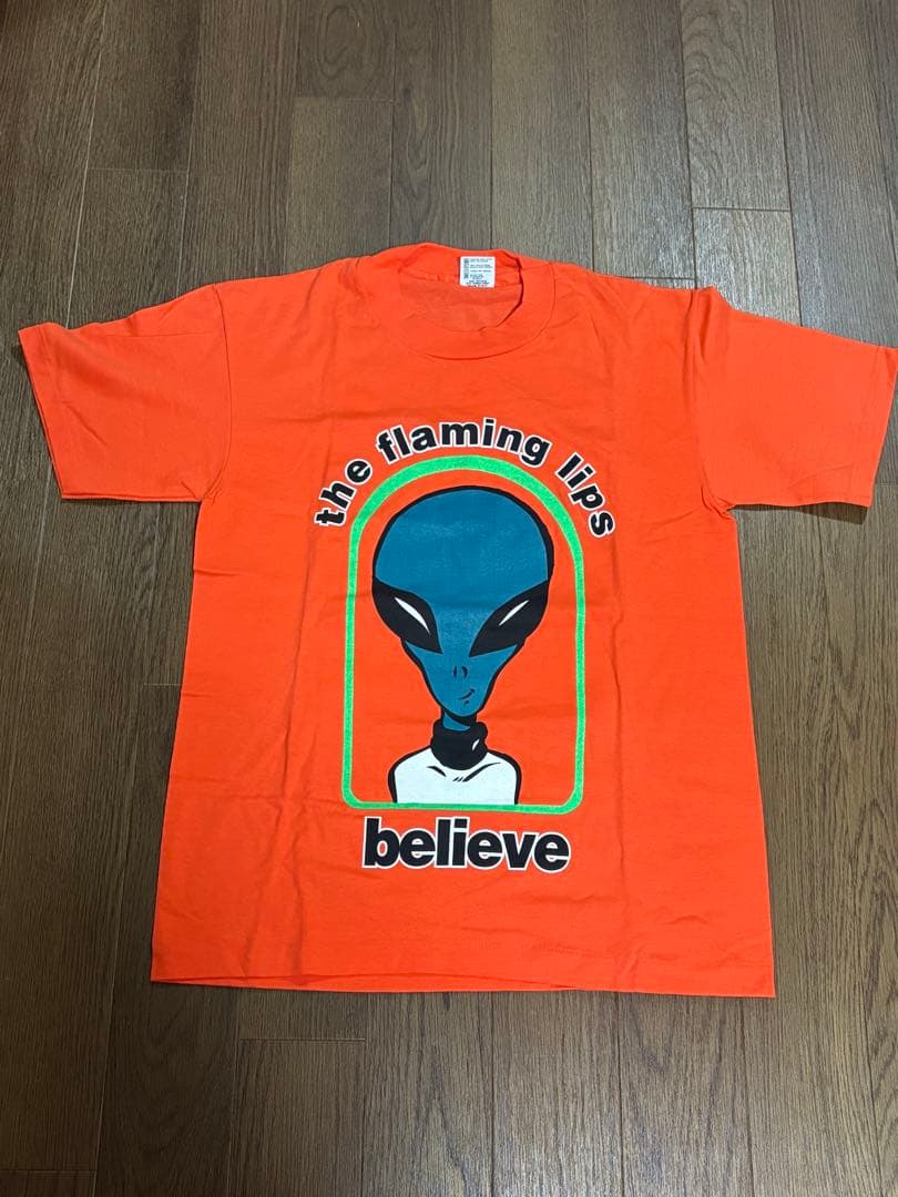 the flaming lips Tシャツ オレンジ