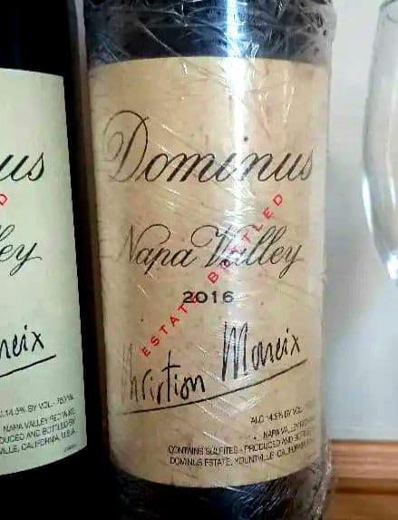 H*★様 ドミナス Napa Valley 赤ワイン 2015・2016 2本セ