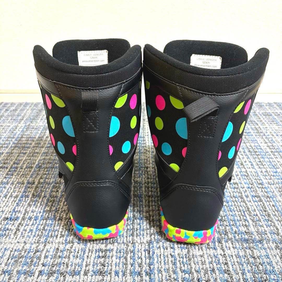 SLQ スノーボードブーツ BOA ボア キッズ 22-23cm