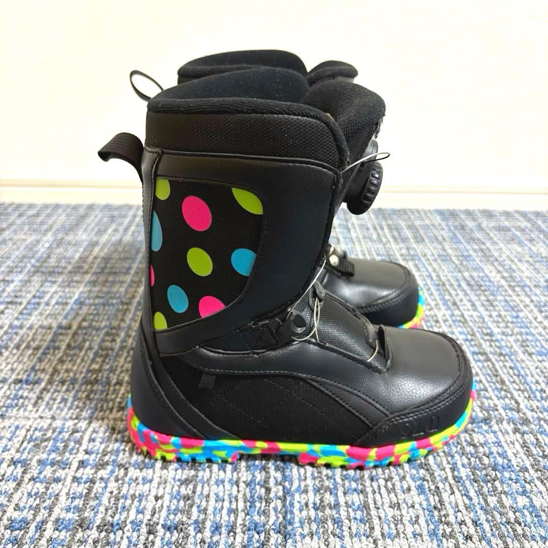 SLQ スノーボードブーツ BOA ボア キッズ 22-23cm