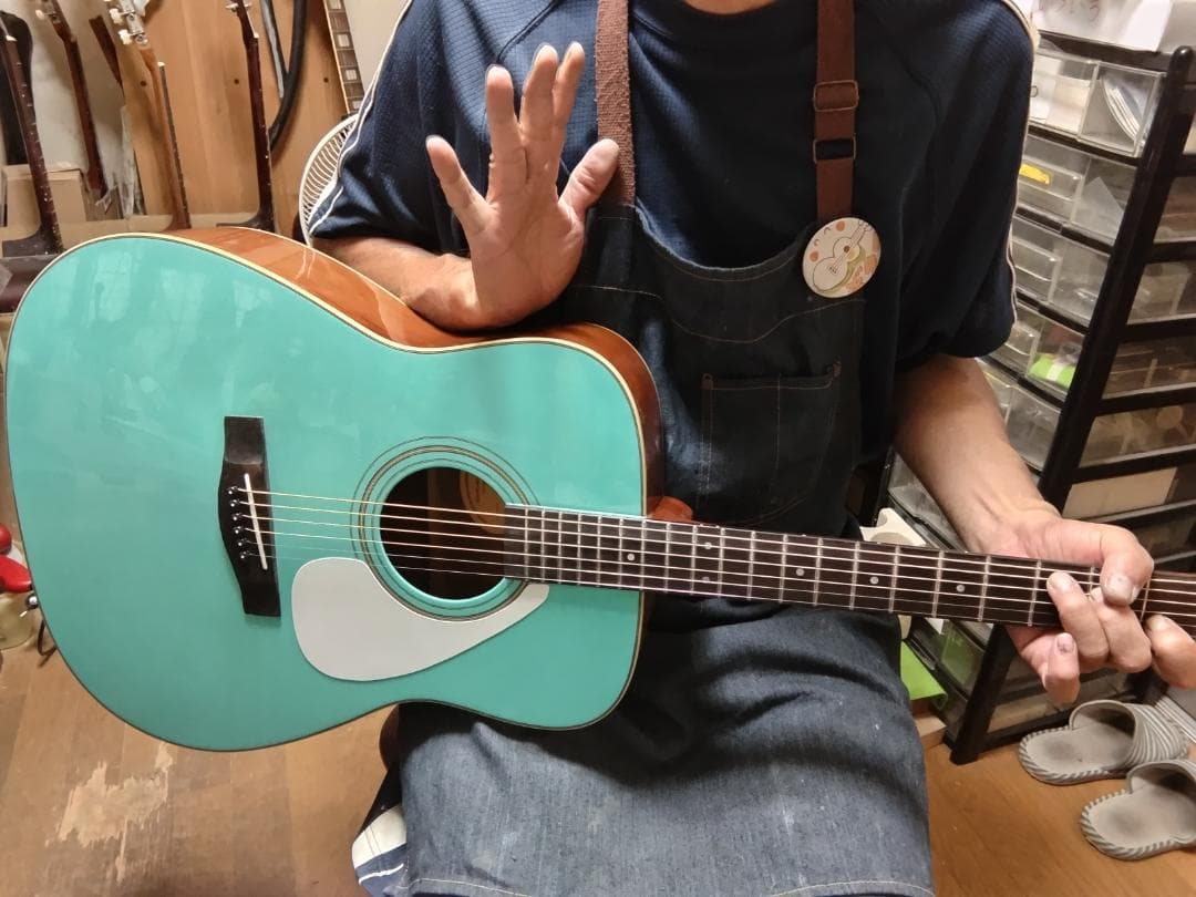 ★★★こちらは、（あお！です。）❤️弦高調整済「ヤマハ F-620 」