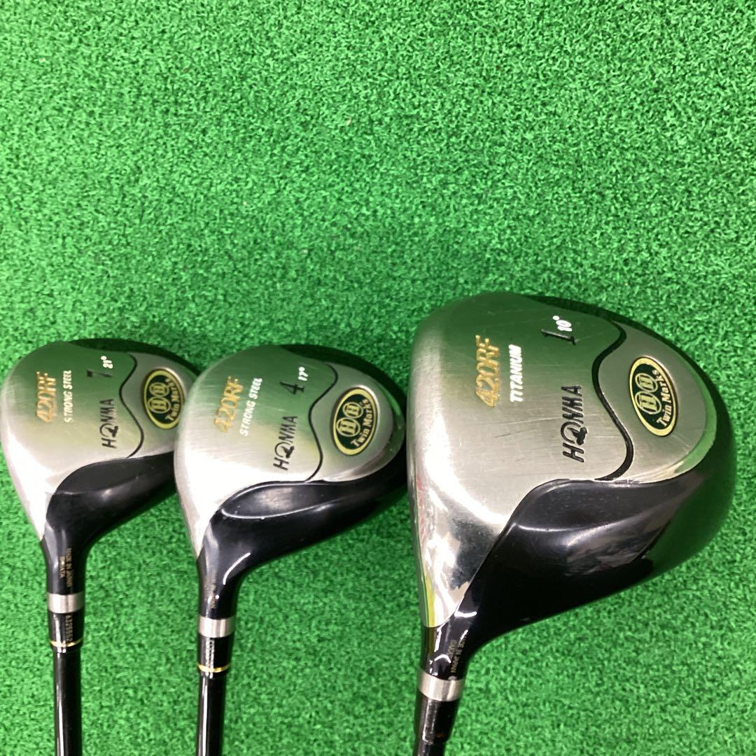 HONMA 420RF レフティ　3本セット