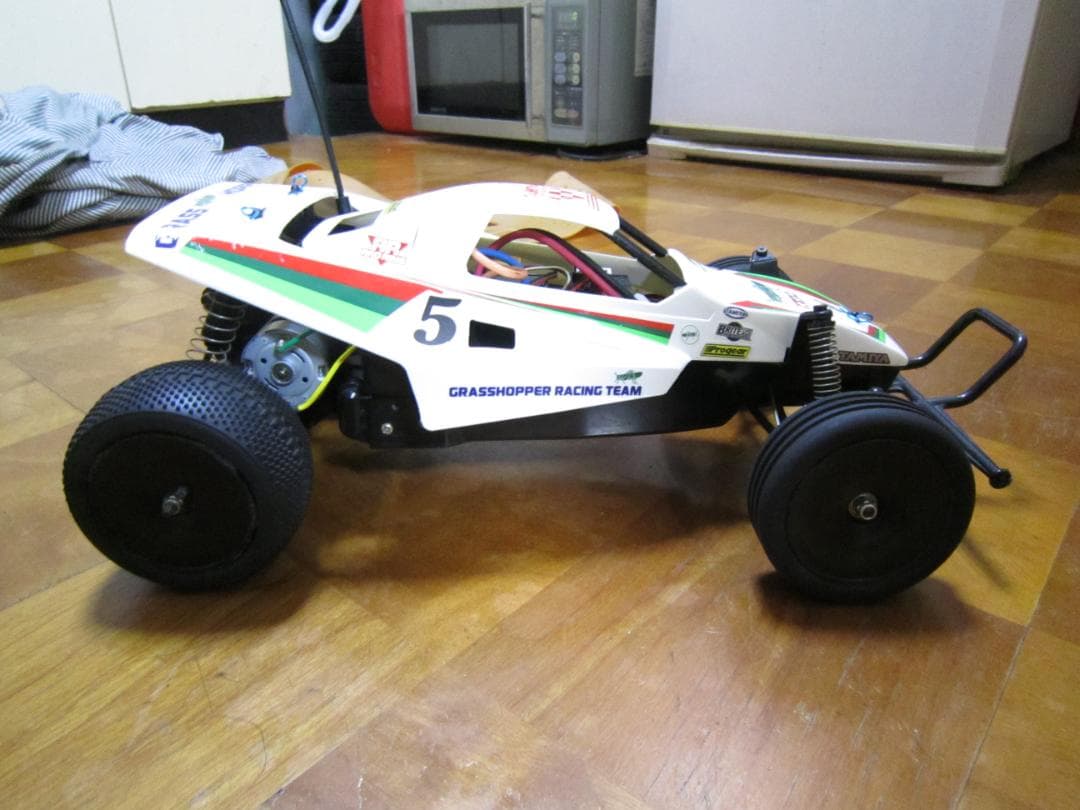 動作確認済み 1/10 グラスホッパーⅡ カスタム　フルセット　フルベアリング