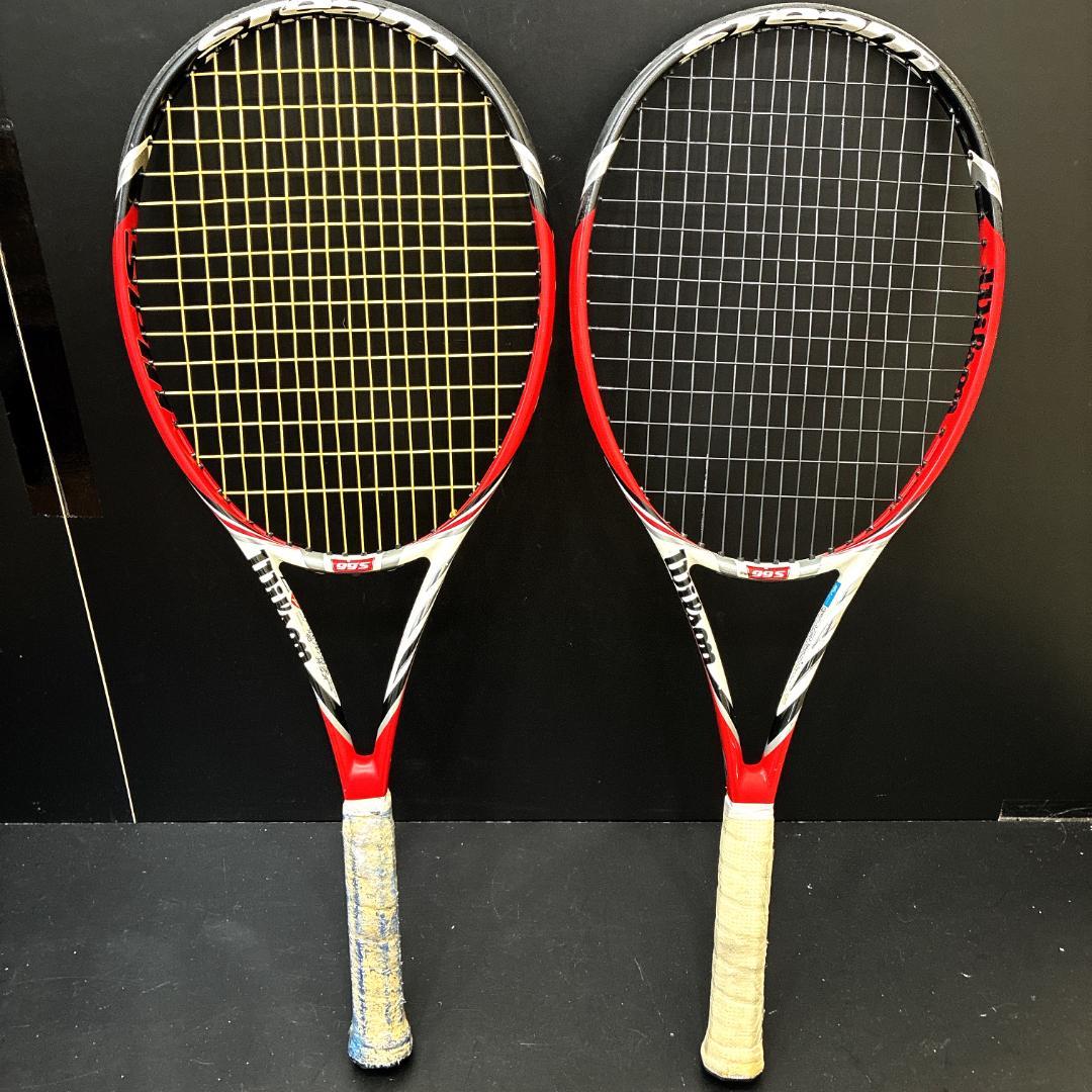 Wilson STEAM 99 S ウィルソン　硬式テニスラケット 2本セット