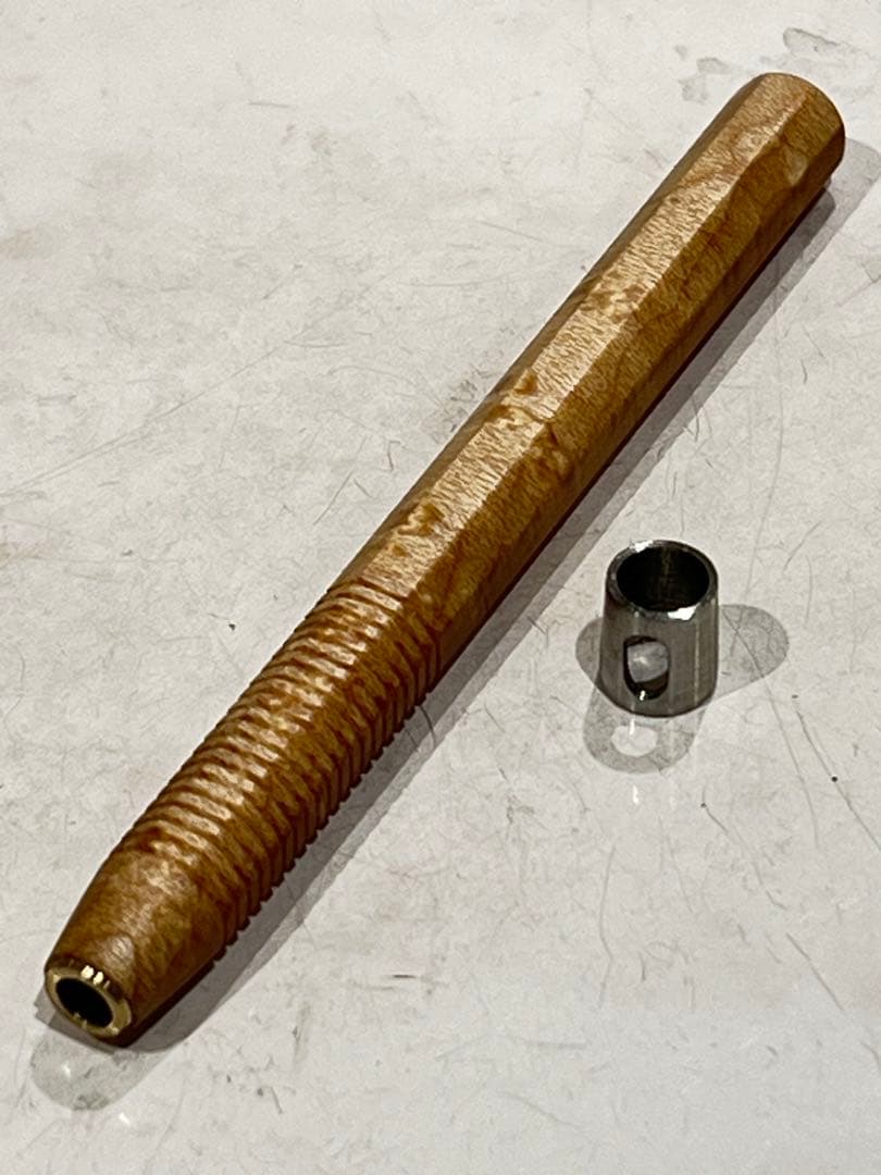 Jicobow　pg5+バーズアイメイプル　八角軸 ステン硬度表示窓有り