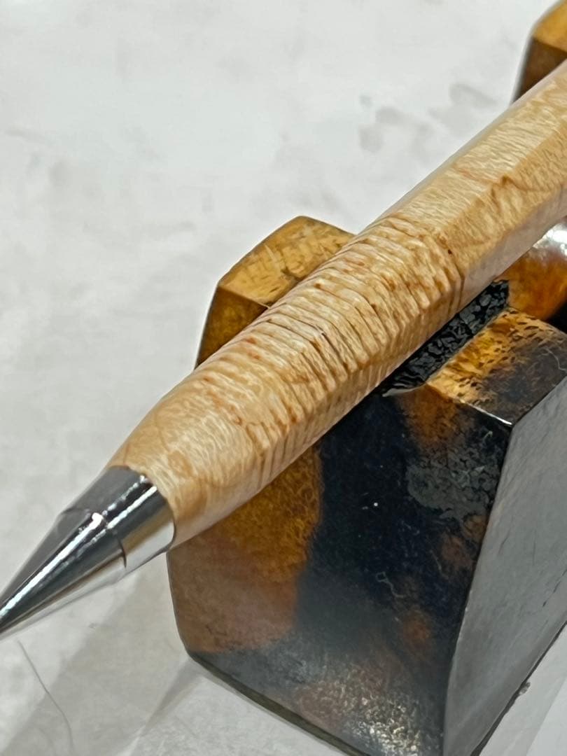 Jicobow　pg5+バーズアイメイプル　八角軸 ステン硬度表示窓有り