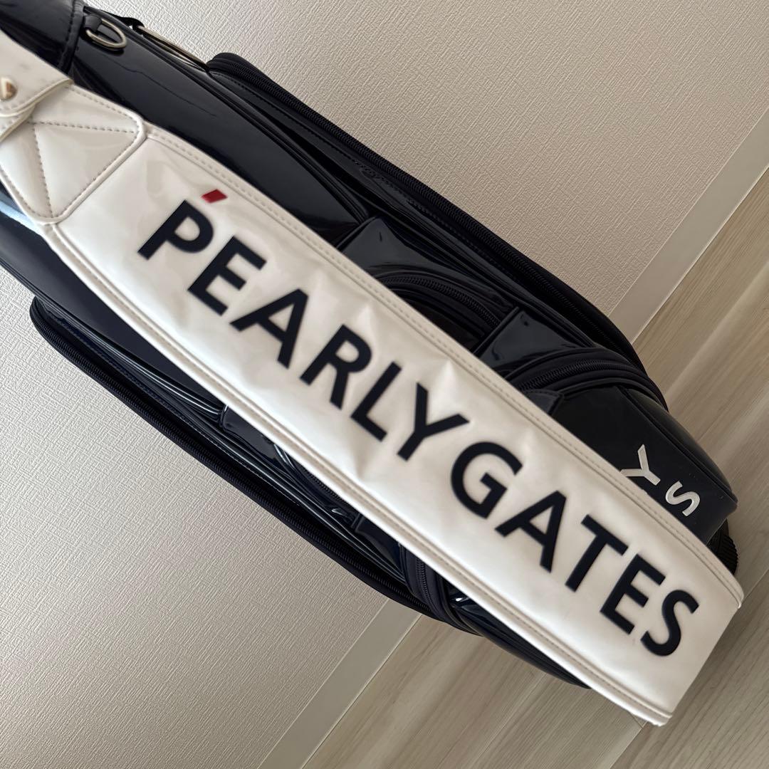 パーリーゲイツ　キャディ バッグ　　トーナメントモデル　紺　ネイビー　ツアー