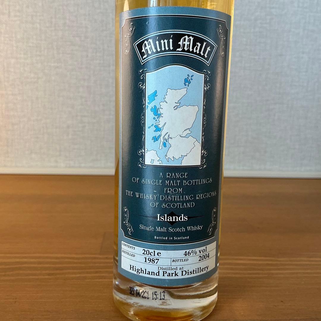 ハイランドパークMini Malt 1987-2004 20cl 46%