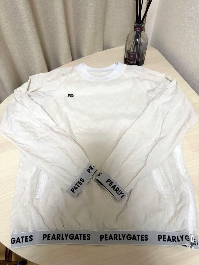 PEARLY GATES PERTEK プルオーバー　サイズ4 ホワイト