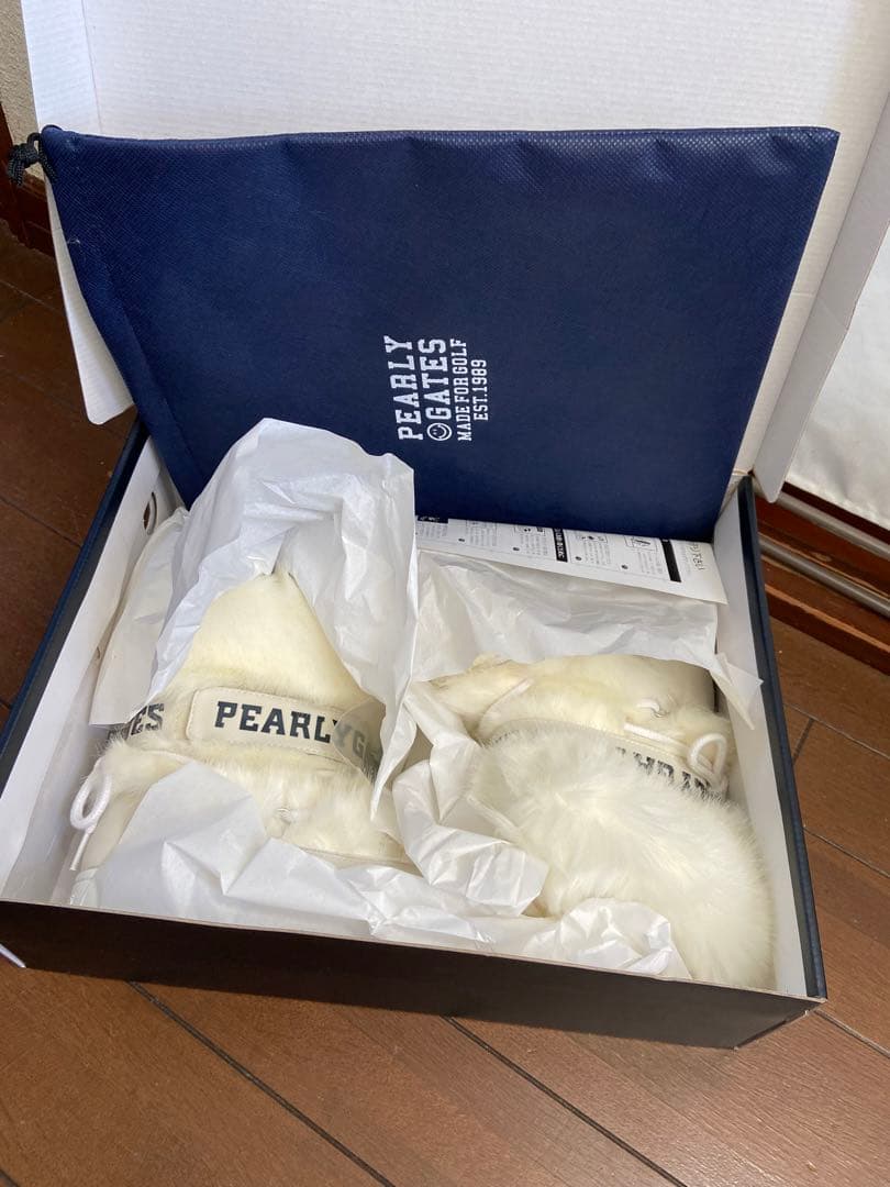 新品未使用　希少　PEARLY GATES ファーブーツ