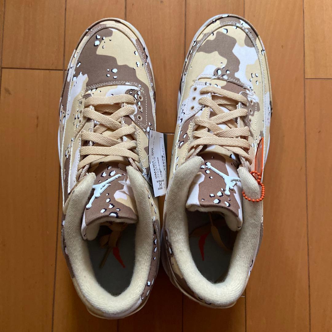 シューズ(男性用) Nike W Air Jordan3 Retro TEX Desert Camo