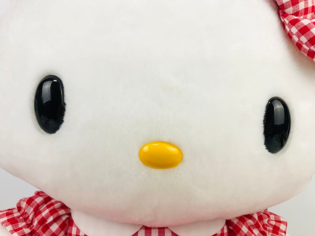 希少　特大　ハローキティ　ワンピースドレス２Ｌぬいぐるみ　サンリオ/Sanrio