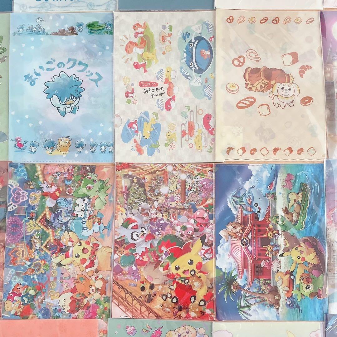 kiko様　ポケモンセンター　オリジナル　クリアファイル 31点