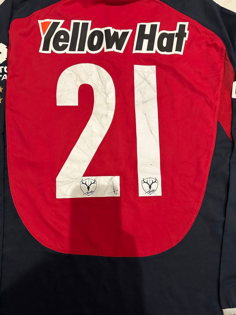 鹿島アントラーズ NIKE 2004-05 ホーム長袖ユニフォーム