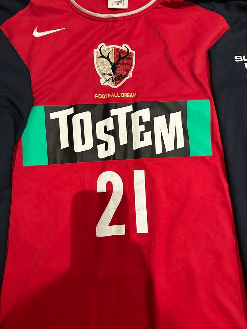 鹿島アントラーズ NIKE 2004-05 ホーム長袖ユニフォーム