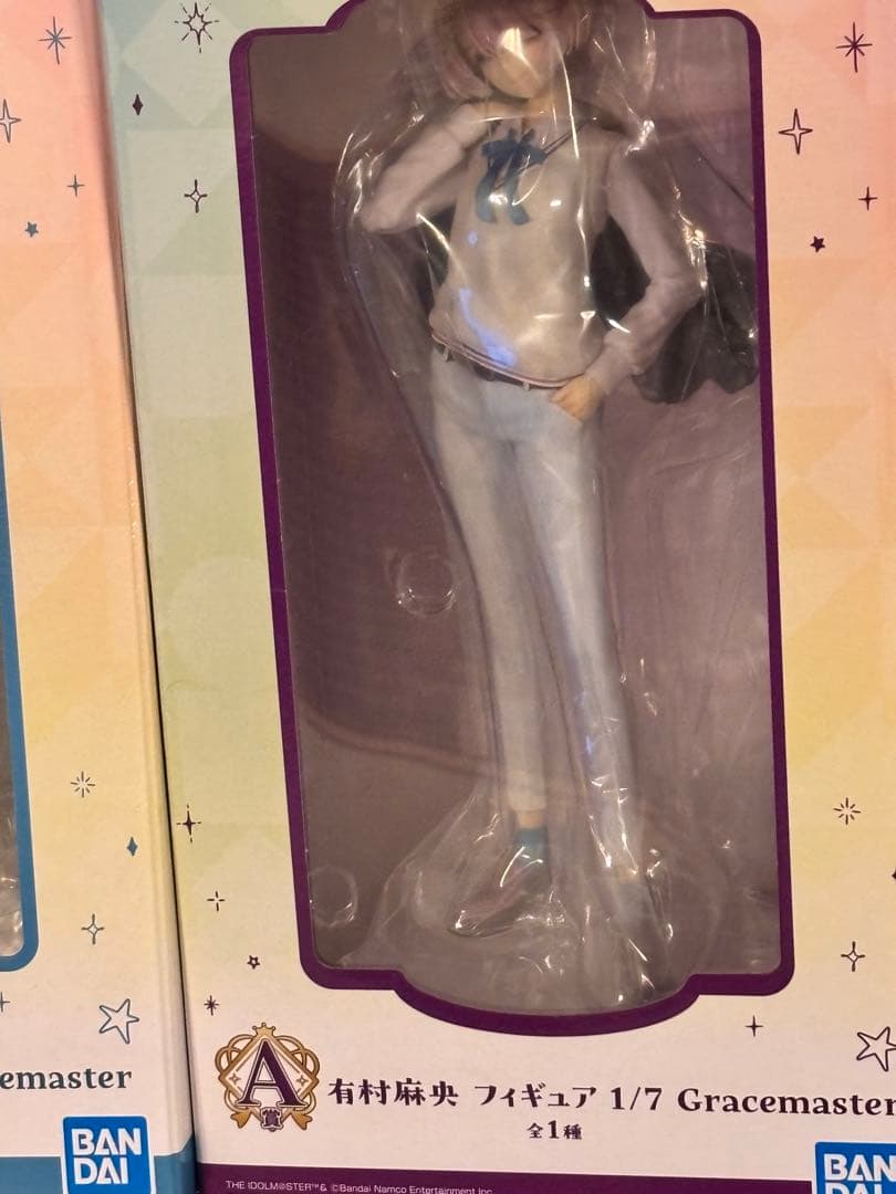 学マス　一番くじ　フィギュア　ポスター　セット　広　　麻央　美鈴　リーリヤ　佑芽