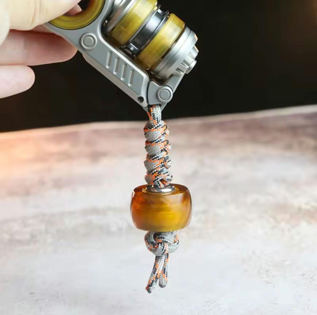 新品 GobiggeR フィジェットトイ スタングレネード 音叉内蔵 EDC 赤