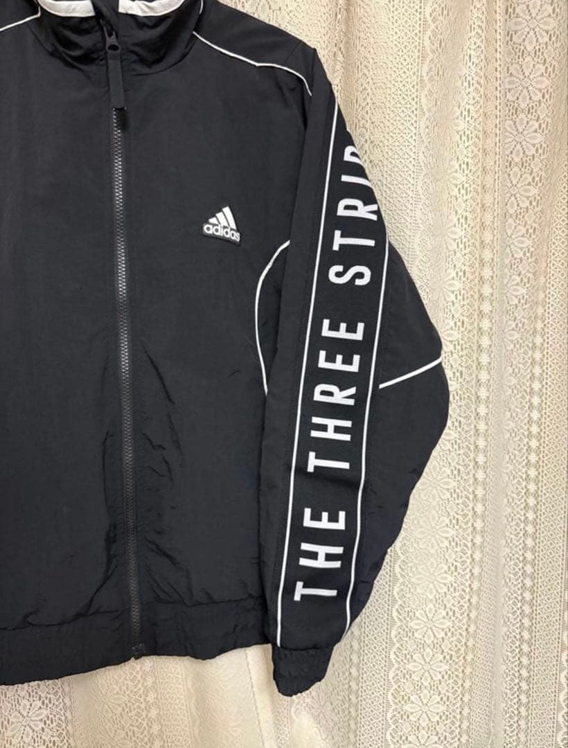 ⭐︎アディダス/上下セット/three stripes/ウインドブレーカー⭐︎
