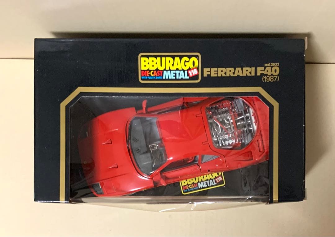 ブラーゴ　フェラーリ F40 (1987)　1/18