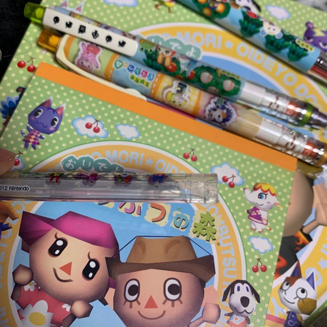 どうぶつの森 メモ帳とボールペンセット