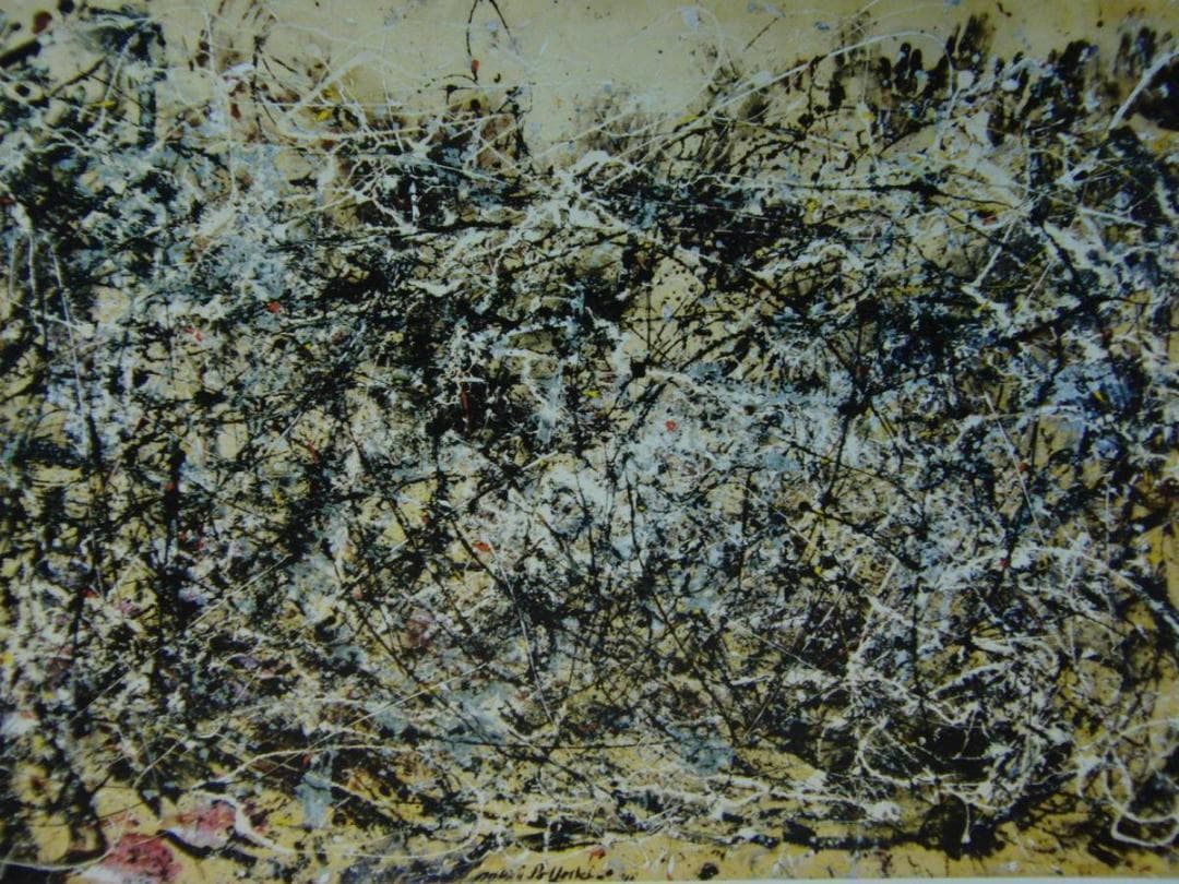 ジャクソン・ポロック「ナンバー1A 1948」、希少画集より、状態良好