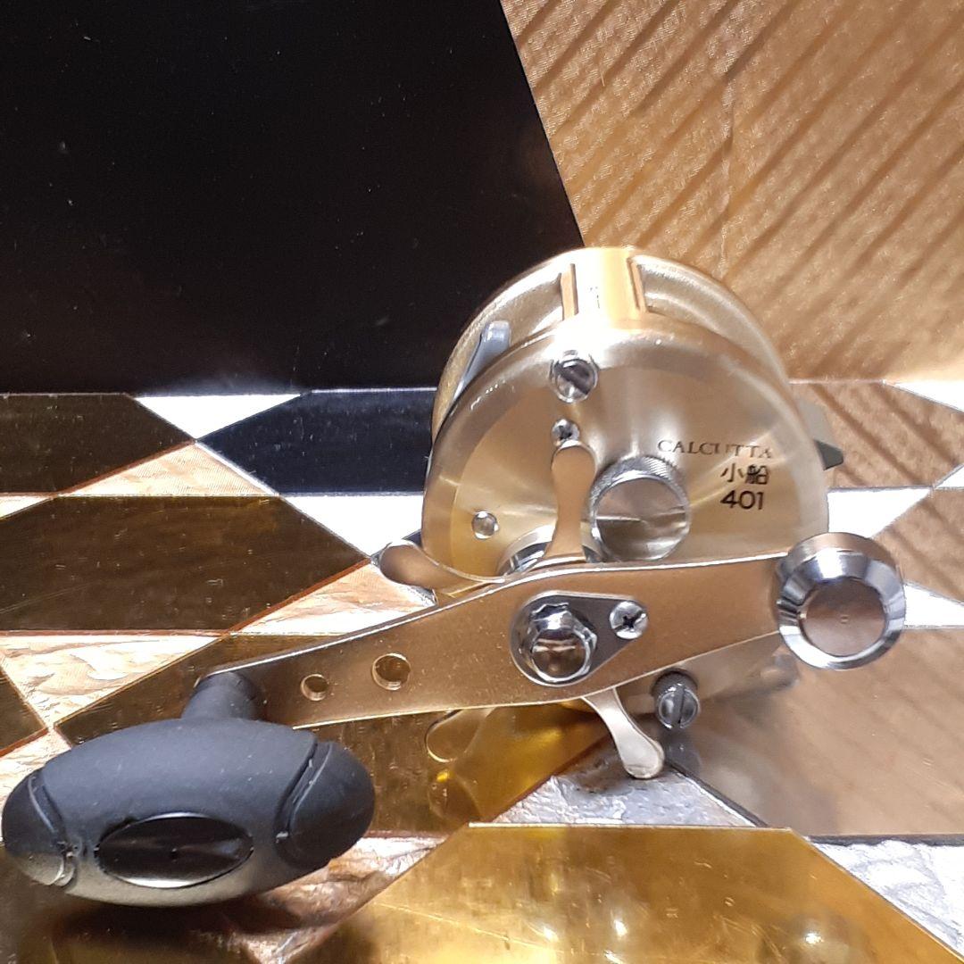 シマノ カルカッタ 小船 401 ベイトリール タイラバ ジギング 美品