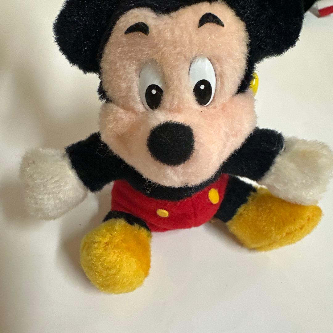 ミッキー　レトロ　ぬいぐるみ